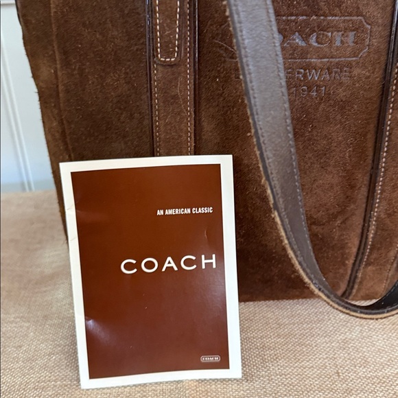 Coach vintage 2005 suede Hampton tote - Picture 14 of 14